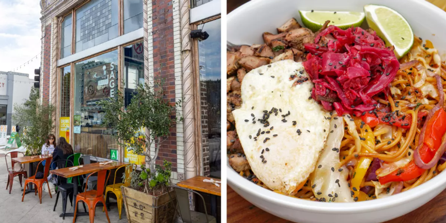Веганский ресторан перешел на мясо, Sage Vegan Bistro в Лос-Анджелесе, заведения питания, курьезы