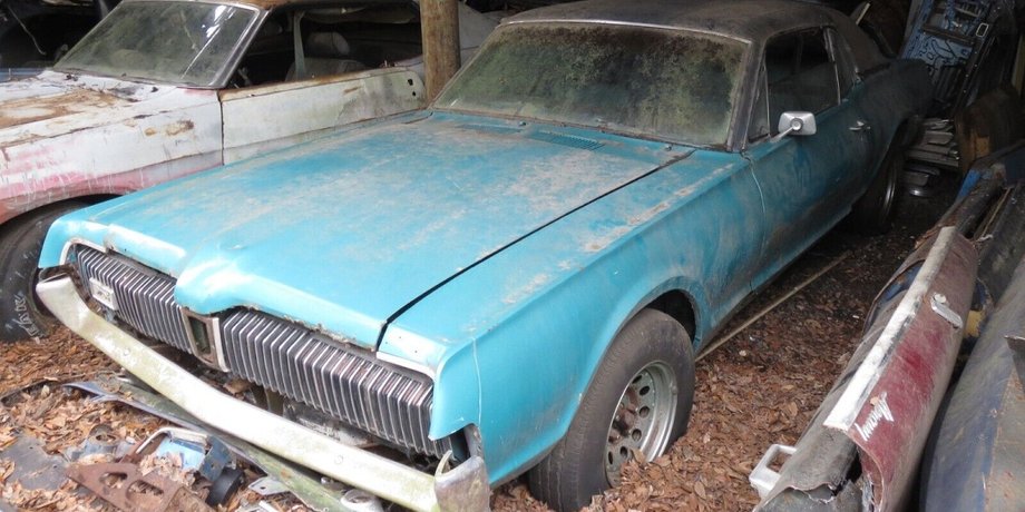 Mercury Cougar 1967, Mercury Cougar, Mercury Cougar XR7, брошенные авто