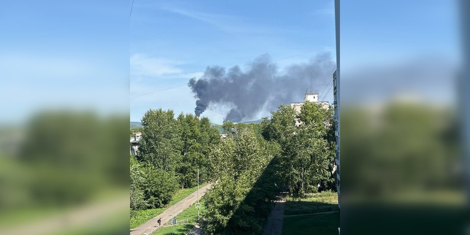 пожежа на НПЗ у Комсомольську-на-Амурі 11 серпня