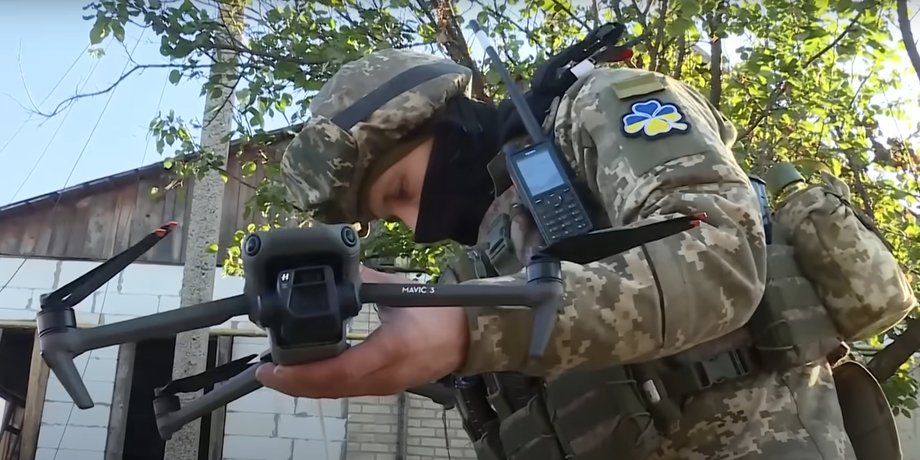 ВСУ, дрон, Мавик, DJI Mavic