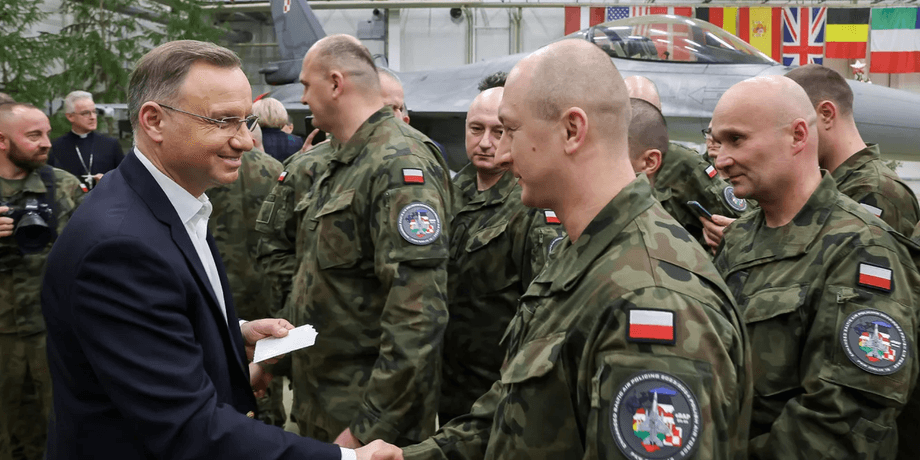 Анджей Дуда, президент Польщі, військові, війна РФ проти України