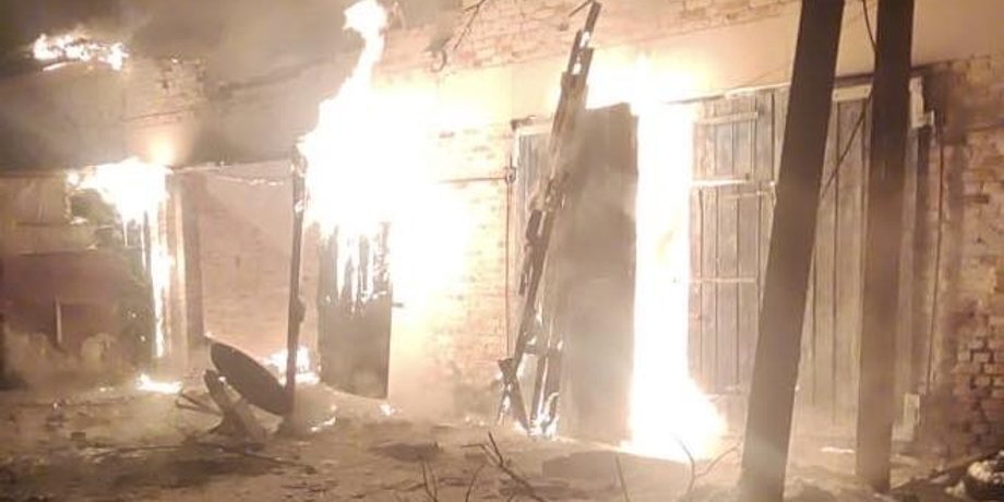 пожежа лікарня багатоповерхівка Семенівка