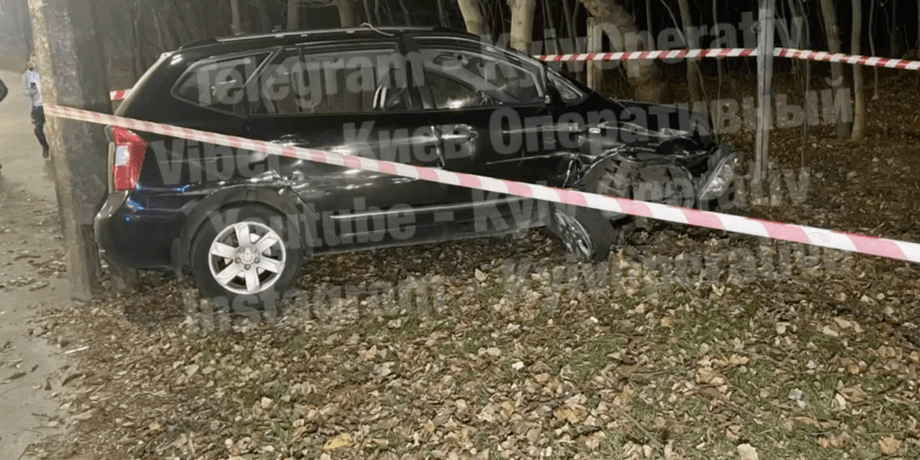 Uber, ДТП, Киев, такси, авария