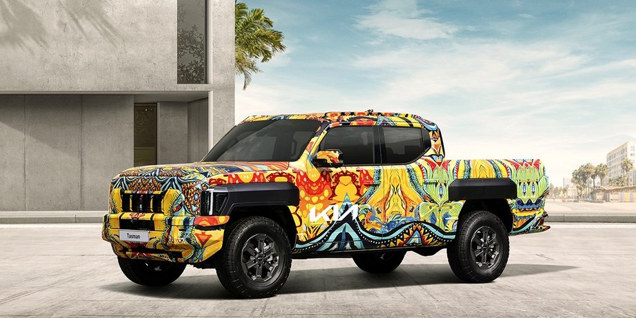 Kia Tasman, новый Kia Tasman, пикап Kia, пикап Kia