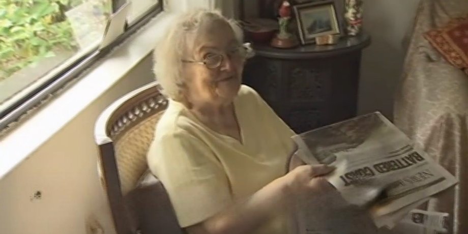 87-летняя Клэр Олсен из Флориды