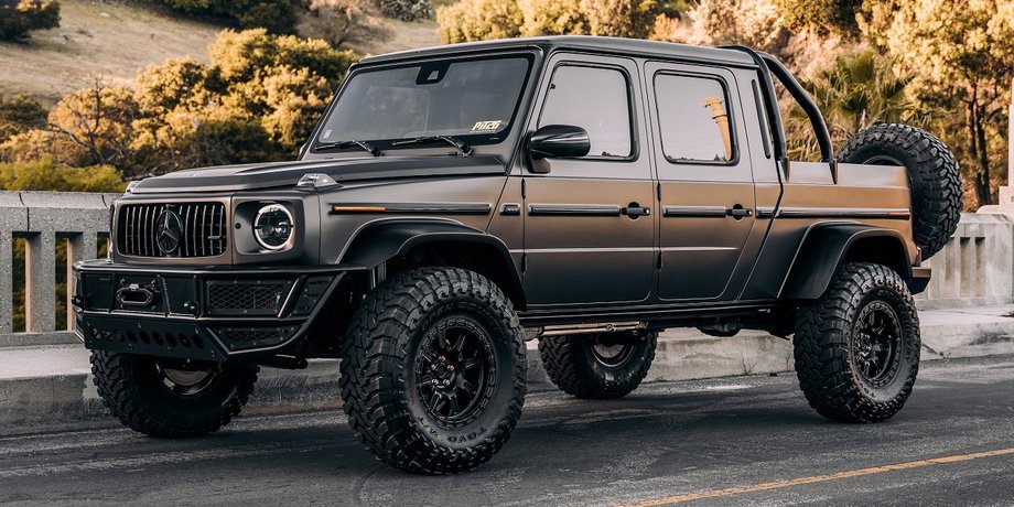 Mercedes, Mercedes-AMG G63, Тюнинг, Пикап, Авто, Автомобили, Внедорожники, Фото, Гелендваген, Бездорожье