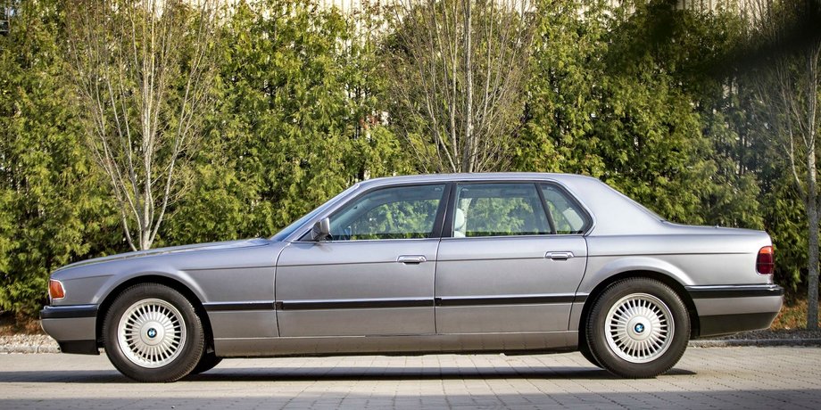 BMW 750 iL, BMW 7 серии, BMW 750 iL V16, седан BMW