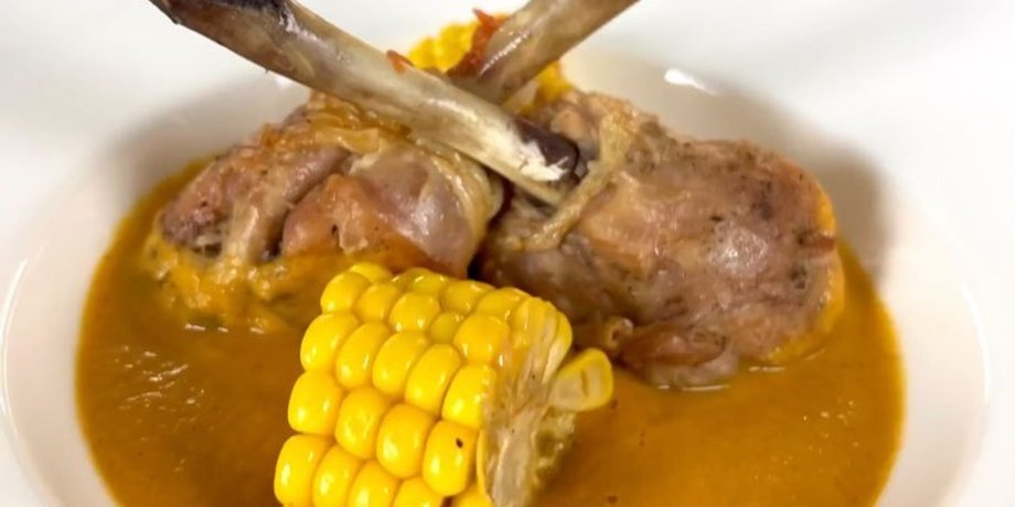 куриные голени, кукуруза, рецепт