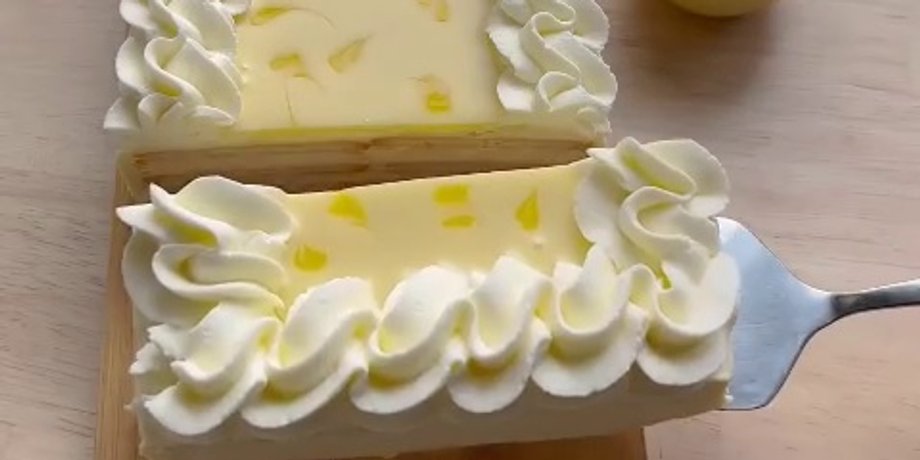 лимонный торт, десерт, выпечка