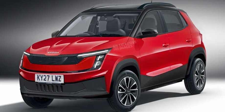 электрокроссовер Шкода, кроссовер Skoda, электромобиль Skoda, электрокроссовер Skoda