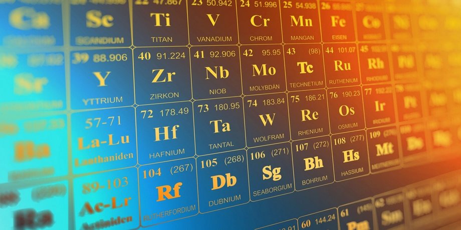 періодична таблиця хімічних елементів