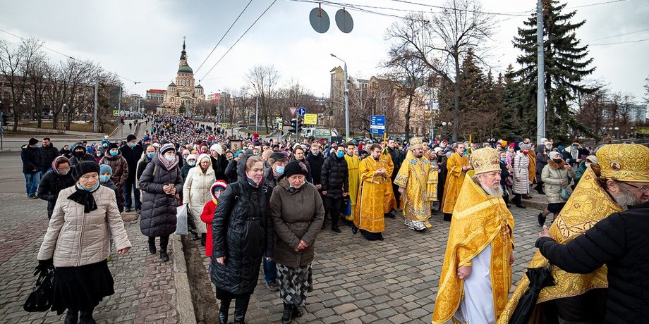 хресний хід в харкові, РЦП в Україні