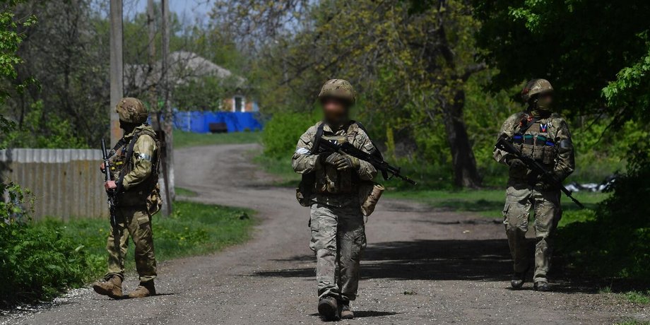 Бойцы ВС РФ