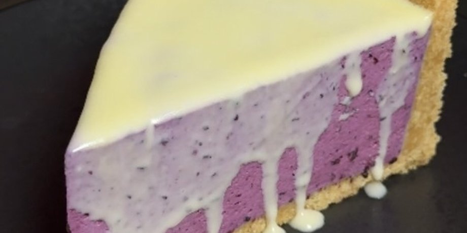 черничный чизкейк, десерт