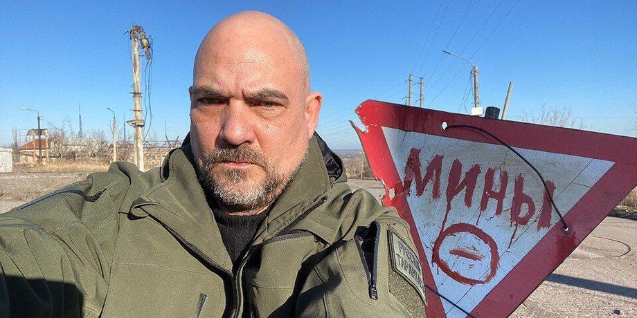 Воєнкор Дмитро Стешин у Донецьку