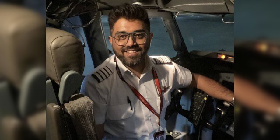 Капитан Flydubai Смит Маччхар