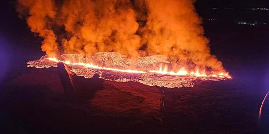 гріндавік, виверження магми, виверження магми гріндавік