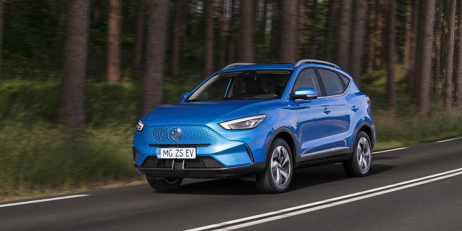 MG ZS EV 2022, MG ZS EV, MG ZS, кросовер MG ZS, електромобіль MG ZS
