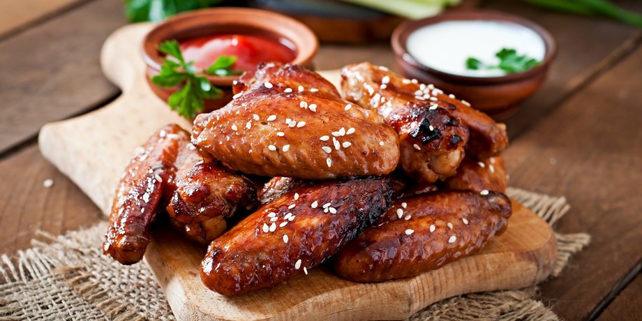 Куриные крылышки, Куриные крылышки рецепт, Куриные крылышки с глазурью