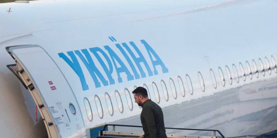Літак Зеленського намагалися збити в Ірландії