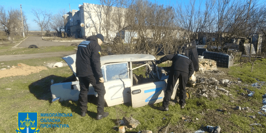 Автомобили местных жителей, которые уничтожили российские войска