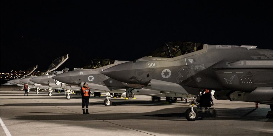 Израильские истребители F-35I Adir