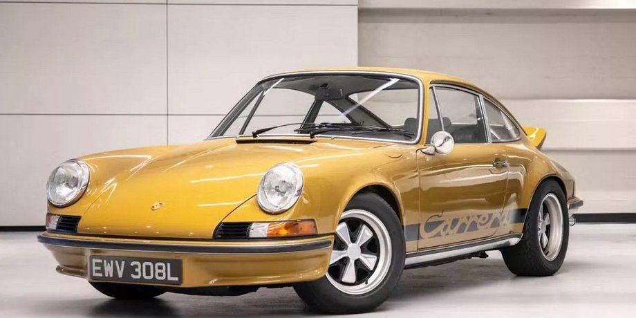 Porsche 911 Carrera RS 2,7, Porsche 911 Carrera, Porsche 911,  Porsche 911 1972, капсула времени, спорткар Porsche