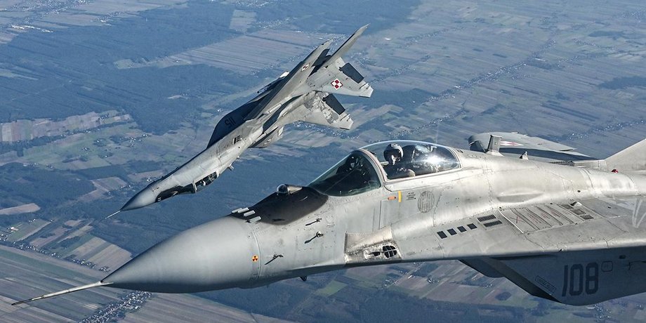 Польща планує передати Україні МіГ-29 в обмін на дрони і технології польські винищувачі МіГ-29