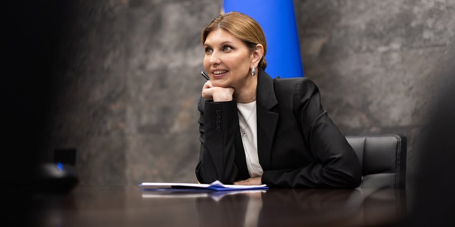 Елена Зеленская, первая леди, жена президента