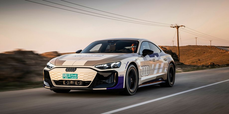 Audi e-tron GT, Audi e-tron GT 2025, новий Audi e-tron GT, електромобіль Audi