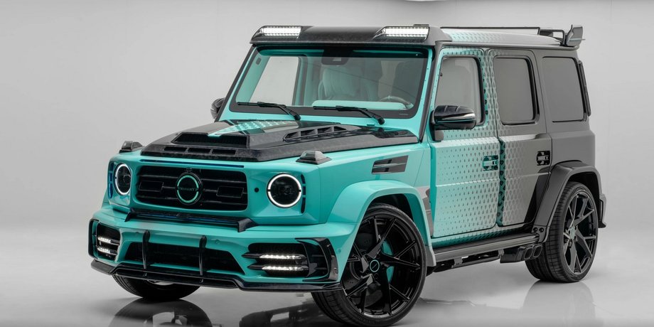Mansory Algorithmic Fade, Mercedes G-Class Mansory, тюнінг Гелендвагена, Mercedes-AMG G63, Гелендваген Мансорі