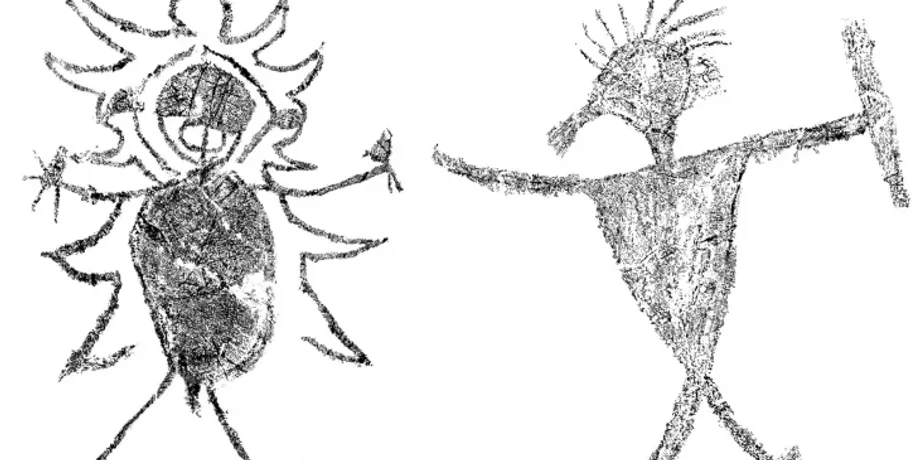рисунки, народ, изображение, форма, воин, нож, плащ, наша эра, конфликт, история, исследования, наука, ученые, исторические события, искусство, колонизация