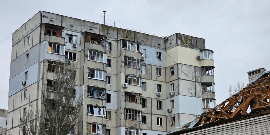 новости херсона, обстрел херсона, александр прокудин, ссс рф, ок юг, разрушения