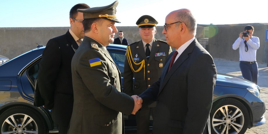 Степан Полторак и Хосе Альберто Азередо Лопес / Фото: mil.gov.ua
