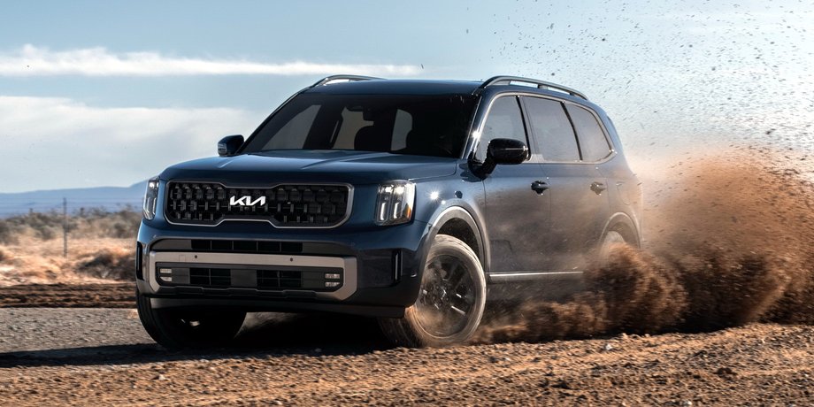 Kia Telluride 2023, новый Kia Telluride , кроссовер Kia Telluride, автошоу в Нью-Йорке