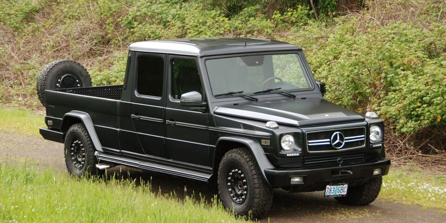 Mercedes-Benz G500, Mercedes G500, Mercedes G-class, тюнинг гелендваген, пикап Mercedes, пикап Mercedes