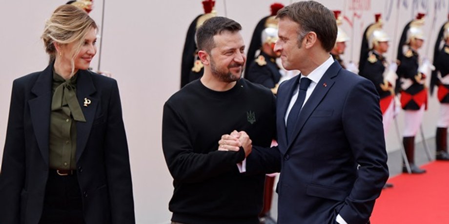 Зеленський і Макрон