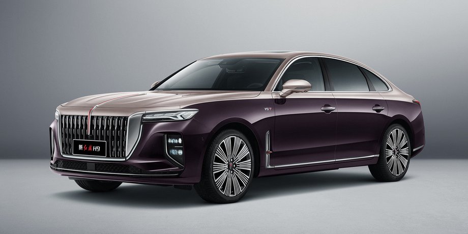 Hongqi H9, санкції проти рф, новий Aurus