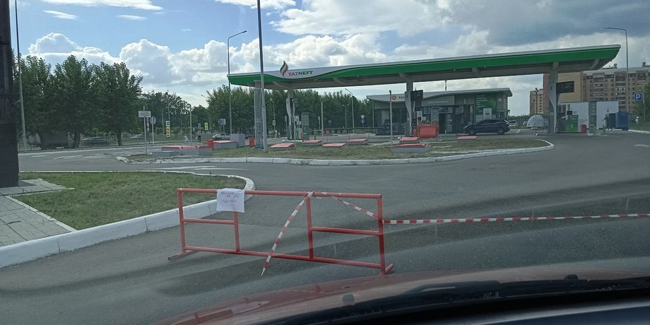 Заправка в Набережных Челнах АЗС Татнефть
