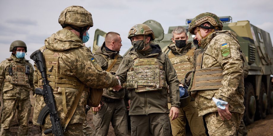Володимир Зеленський, Володимир Зеленський на Донбасі