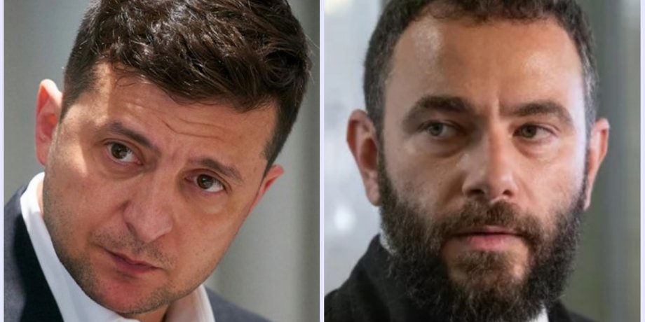 Зеленский, Дубинский, санкции США, президент, слуга народа