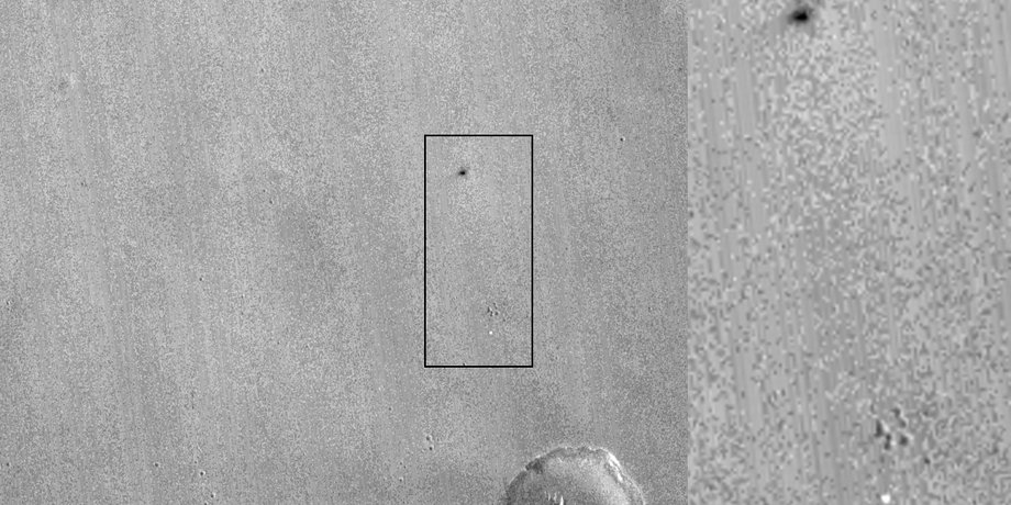 Модуль Schiaparelli на Марсе / Фото: NASA