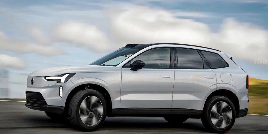 Volvo EX60, Volvo XC60, кроссовер Volvo, электромобиль Volvo