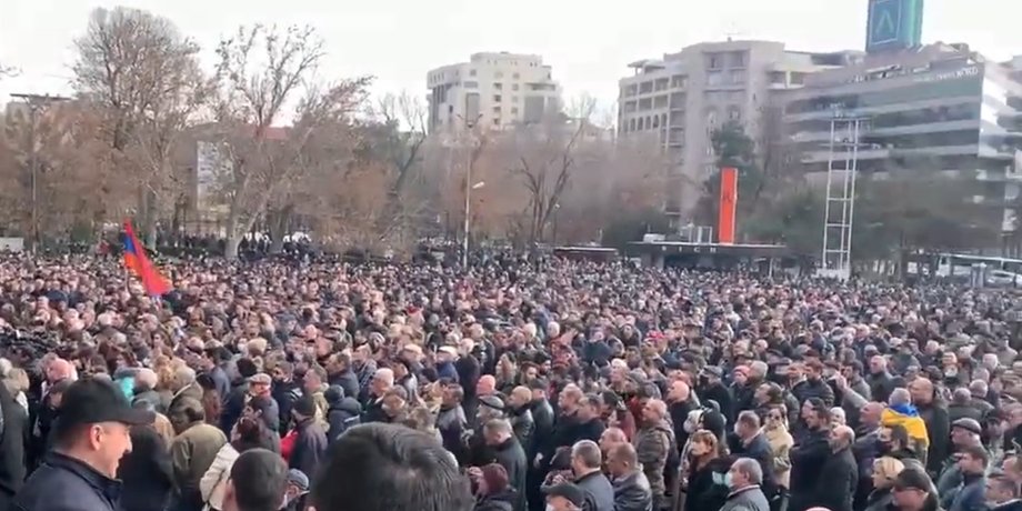 Єреван, мітинг, протест