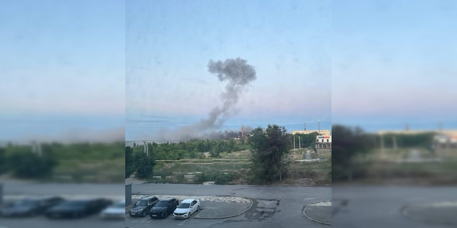 фламинго атаковали завод Титан баррикады
