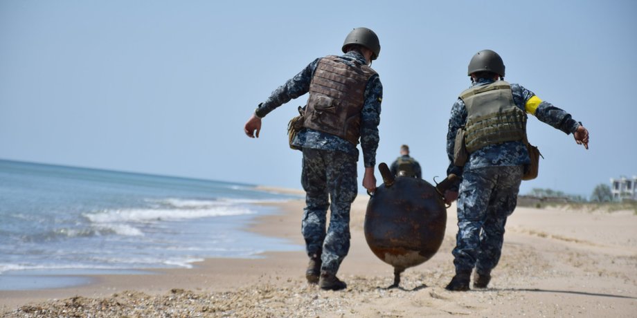 Міна в Одеській області
