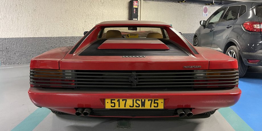 Ferrari Testarossa, Ferrari Testarossa 1989, суперкар Ferrari, купити Ferrari Testarossa