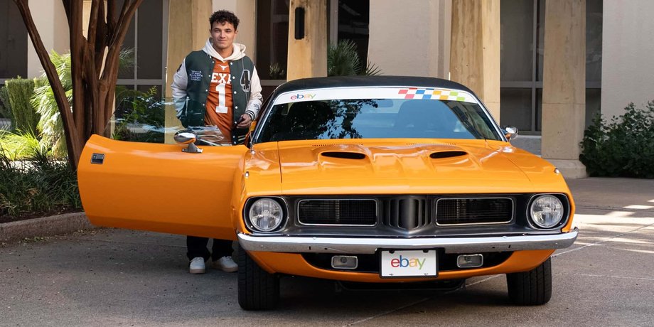 ландо норрис авто, Plymouth Barracuda 1973, Plymouth Barracuda, Ландо Норрис
