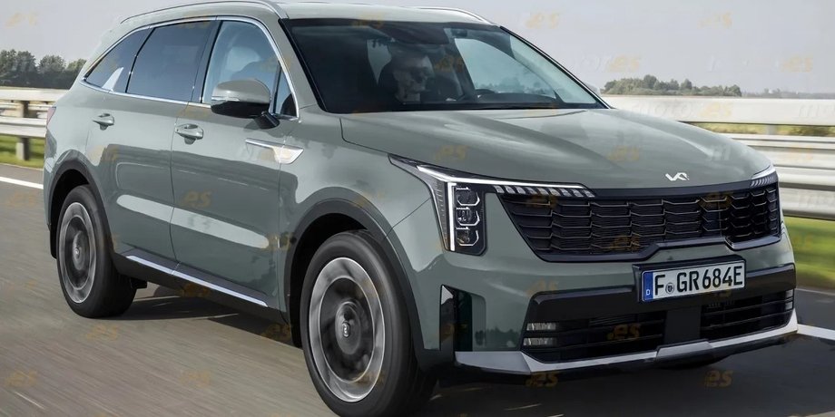 Kia Sorento 2024, Kia Sorento, новый Kia Sorento, кроссовер Kia