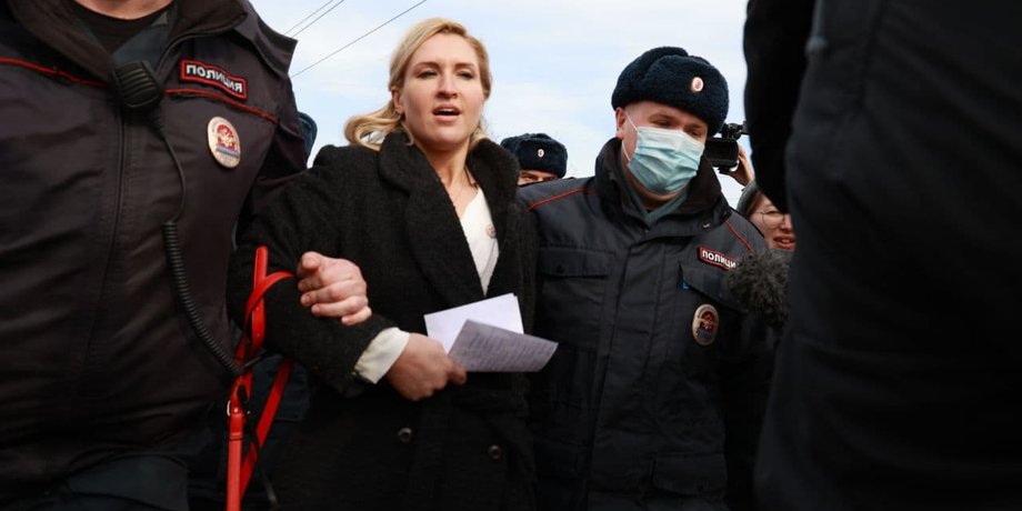 анастасия васильева, задержание, алексей навальный